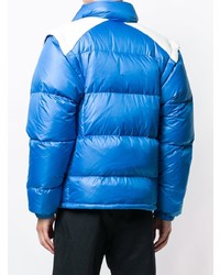 Мужская синяя куртка-пуховик от Lc23