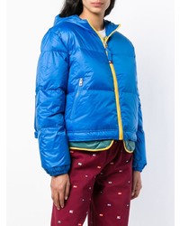 Женская синяя куртка-пуховик от Tommy Hilfiger