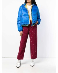 Женская синяя куртка-пуховик от Tommy Hilfiger