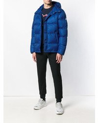 Мужская синяя куртка-пуховик от Pyrenex