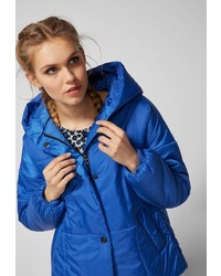 Женская синяя куртка-пуховик от SPRINGFIELD