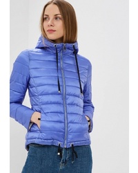 Женская синяя куртка-пуховик от Tom Farr