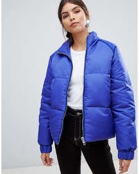 Женская синяя куртка-пуховик от Y.a.s