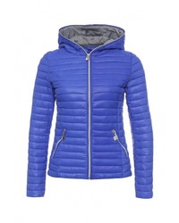 Женская синяя куртка-пуховик от Z-Design