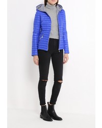 Женская синяя куртка-пуховик от Z-Design