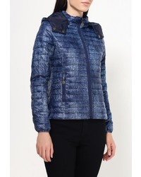 Женская синяя куртка-пуховик от Z-Design