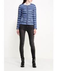 Женская синяя куртка-пуховик от Z-Design