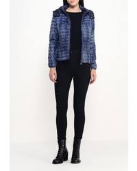 Женская синяя куртка-пуховик от Z-Design