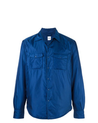 Мужская синяя куртка-рубашка от Aspesi