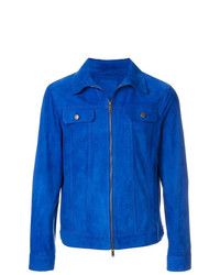 Мужская синяя куртка-рубашка от Desa 1972
