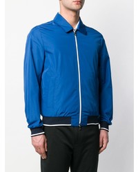 Мужская синяя куртка-рубашка от Paul & Shark