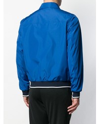 Мужская синяя куртка-рубашка от Paul & Shark