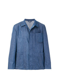 Мужская синяя куртка-рубашка от Tonello Cs