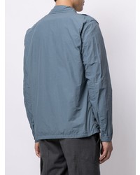 Синяя куртка харрингтон от Stone Island