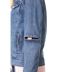 Женская синяя куртка от Public School