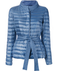 Женская синяя куртка от Herno