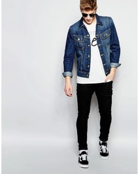 Мужская синяя куртка от Lee