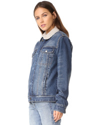 Женская синяя куртка от Current/Elliott