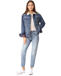 Женская синяя куртка от Current/Elliott