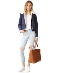 Женская синяя куртка от The Fifth Label