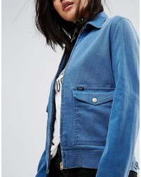 Женская синяя куртка от Lee