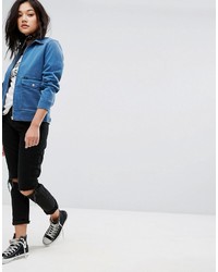 Женская синяя куртка от Lee