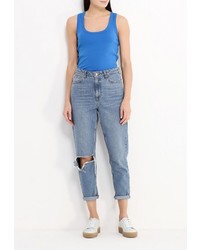 Женская синяя майка от Bruebeck