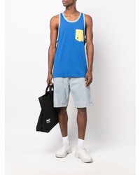 Мужская синяя майка от Diesel