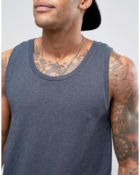 Мужская синяя майка от Asos