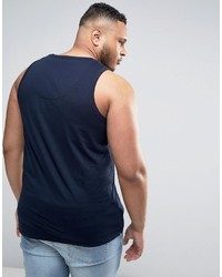 Мужская синяя майка от French Connection