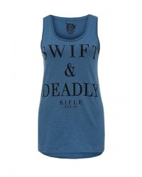 Женская синяя майка от Rifle