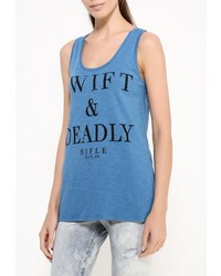 Женская синяя майка от Rifle