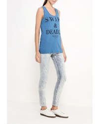 Женская синяя майка от Rifle