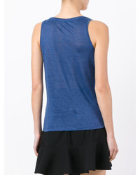 Женская синяя майка от Majestic Filatures