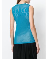 Женская синяя майка от Marco De Vincenzo