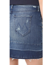 Синяя мини-юбка от Mother