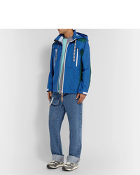 Мужская синяя парка от Loewe