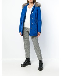 Женская синяя парка от Woolrich
