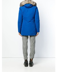 Женская синяя парка от Woolrich