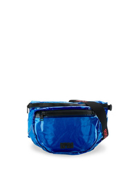Мужская синяя поясная сумка из плотной ткани от N°21