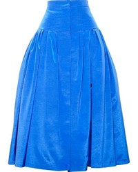 Синяя пышная юбка