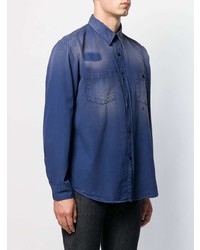 Мужская синяя рубашка с длинным рукавом от Levi's Vintage Clothing