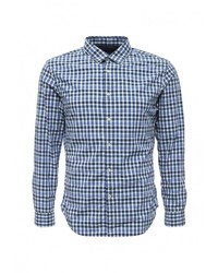 Мужская синяя рубашка с длинным рукавом от Banana Republic