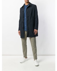 Мужская синяя рубашка с длинным рукавом от Dondup