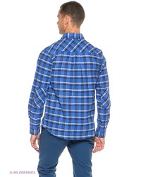 Мужская синяя рубашка с длинным рукавом от Bergans