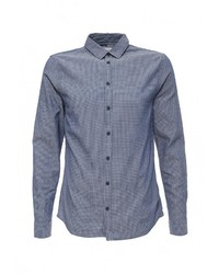 Мужская синяя рубашка с длинным рукавом от BLEND