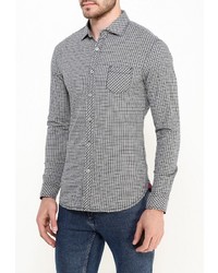 Мужская синяя рубашка с длинным рукавом от Chromosome