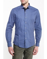 Мужская синяя рубашка с длинным рукавом от Chromosome