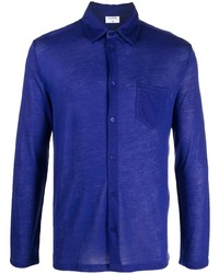 Мужская синяя рубашка с длинным рукавом от Filippa K