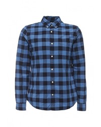 Мужская синяя рубашка с длинным рукавом от Gap